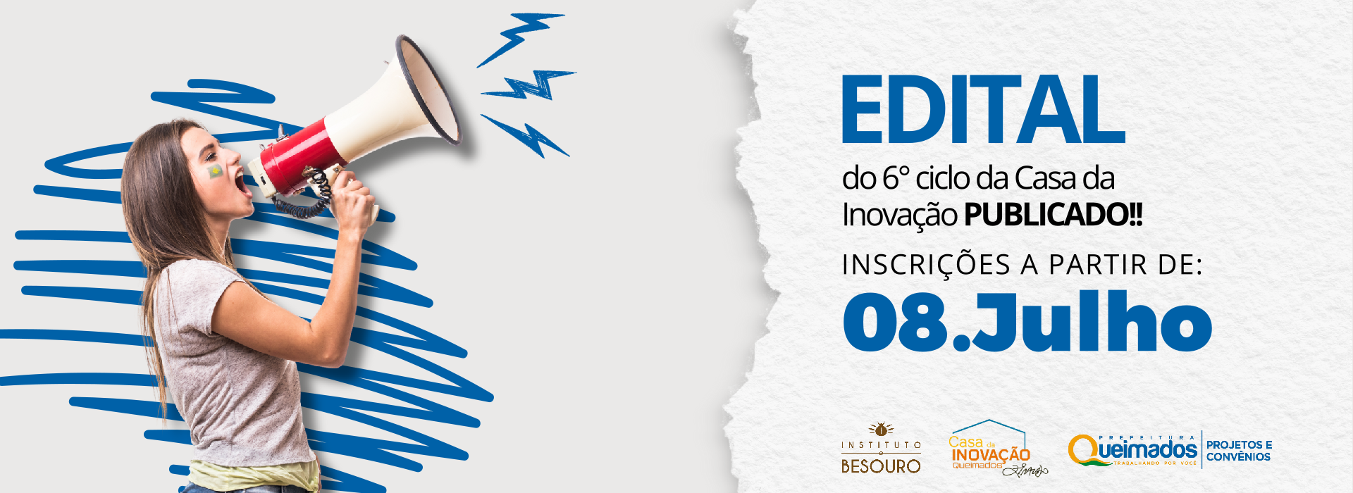 QUEIMADOS ABRE INSCRIÇÕES PARA O 6º CICLO DE CURSOS GRATUITOS DA CASA DA INOVAÇÃO ZIRALDO
