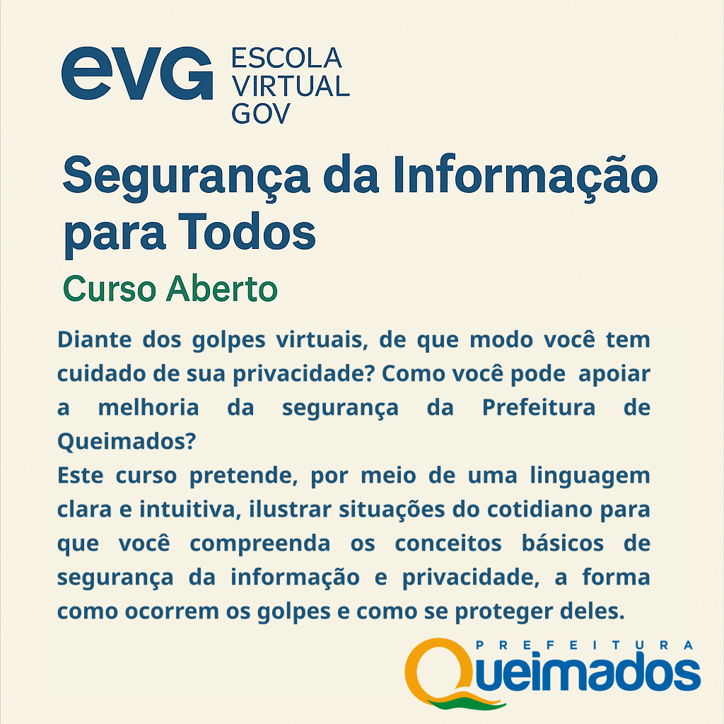 Curso EVG Segurança da Informação