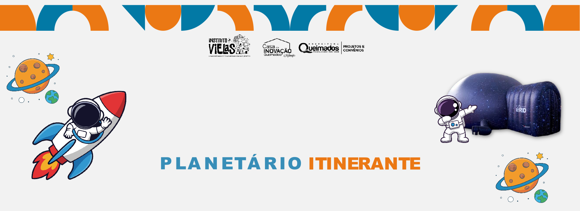 Banner Planetário Móvel Rio