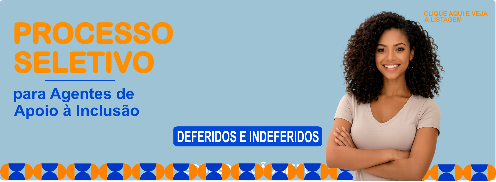 Banner Listagem processo seletivo