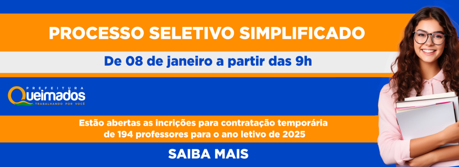 Processo Seletivo Simplificado SEMED 01-2025